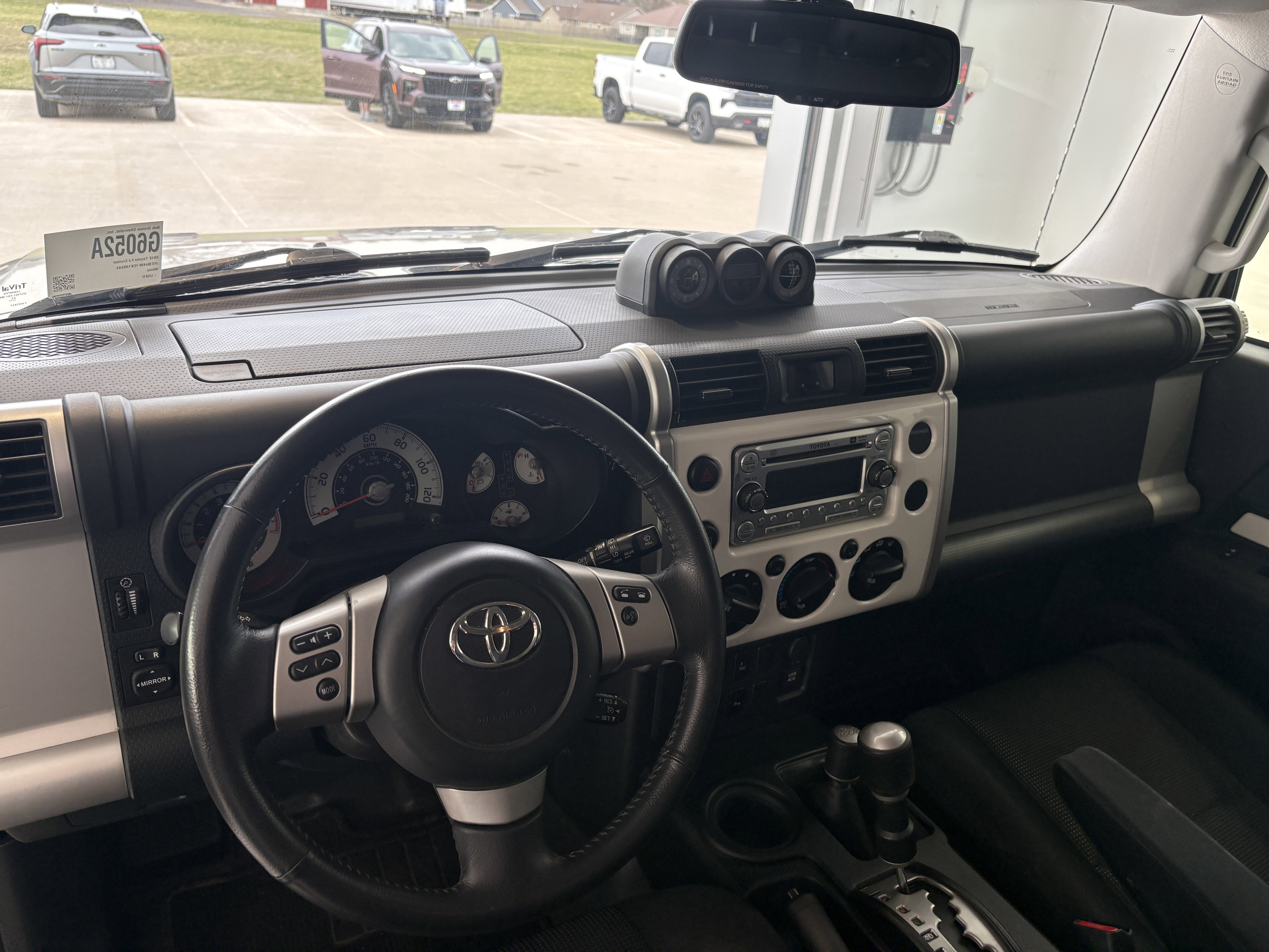 2012 Toyota FJ Cruiser 4WD 4dr Man (Natl)