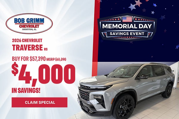 2026 Chevy Traverse